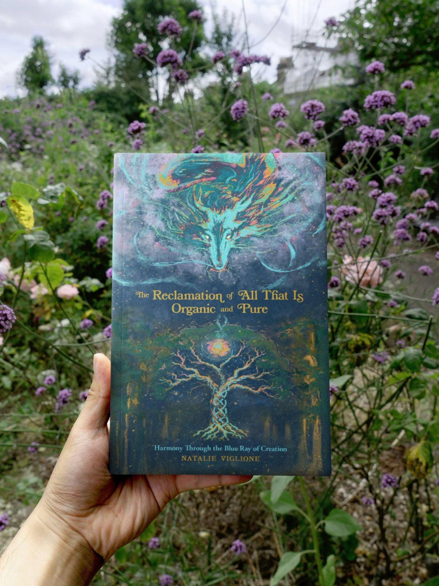 Harmony Through the Blue Ray of Creation | Signed Poetry Chapbook | Sacred Blessing Edition | Spiritual Poetry | Mystical Gift